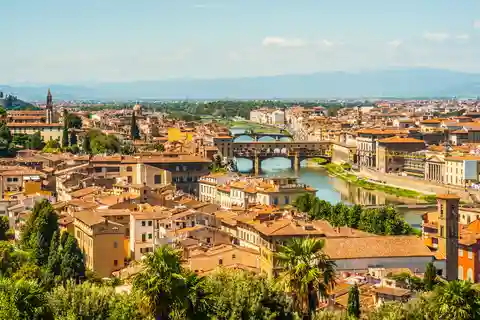 Fra Rom: Tog til Firenze og Uffizierne Skip køen-billetter