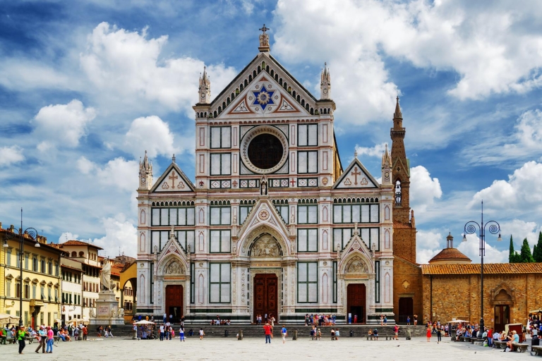 De Rome: train pour Florence et billets coupe-file pour les OfficesAssistante de visite hispanophone