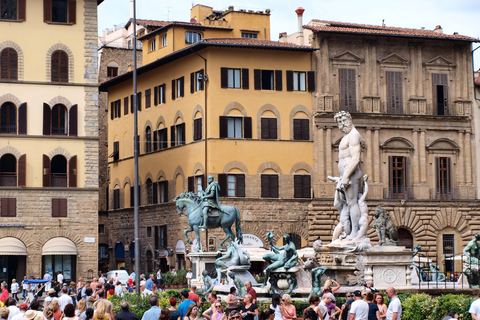 Von Rom: Zug nach Florenz & Uffizien ohne AnstehenSpanisch sprechender Reiseleiter