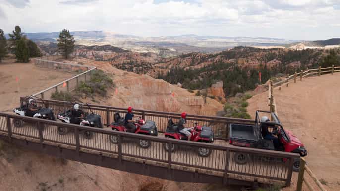 bryce canyon national park 1hour guided atv adventure