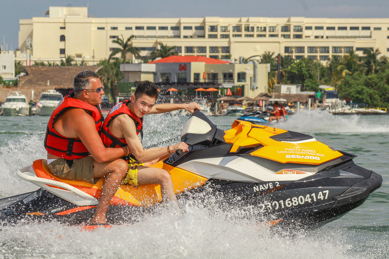 Cancún: tour guiado en moto de agua por manglares