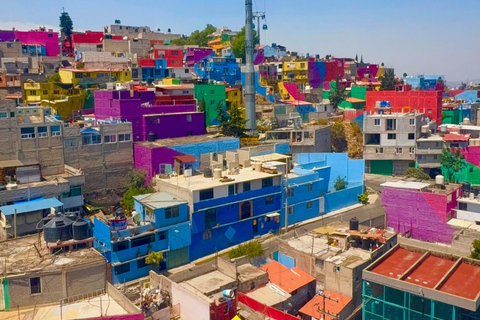 Mexico : visite en téléphérique et street artMexico : visite guidée en téléphérique et découverte du street art