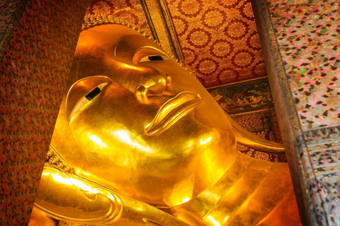 Grand Palace, Wat Pho, Wat Arun, and old Markets Tour