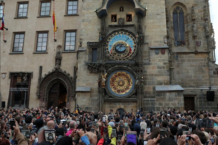 Praga: excursão a pé de meio dia pelos destaques da cidadePraga: passeio a pé pelos destaques de meio dia em alemão