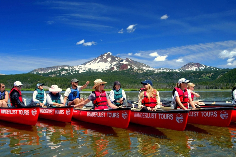 Bend: Half-Day Brews & Views Canoe Tour on the Cascade Lakes