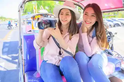 Visite touristique de Bangkok en tuk-tuk