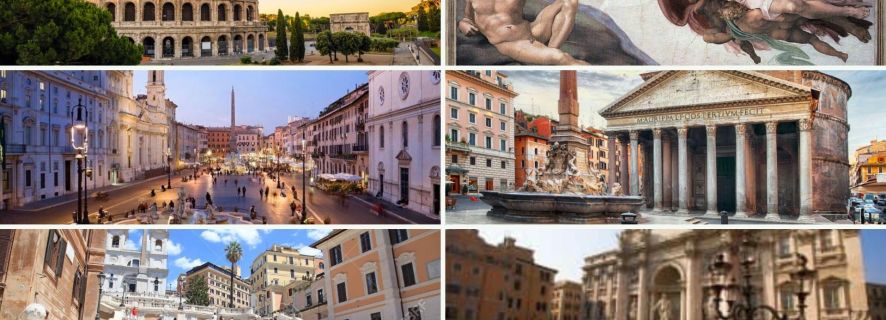 Rome: Squares, Vatican, & Colloseum Tour, Lunch & Transfers