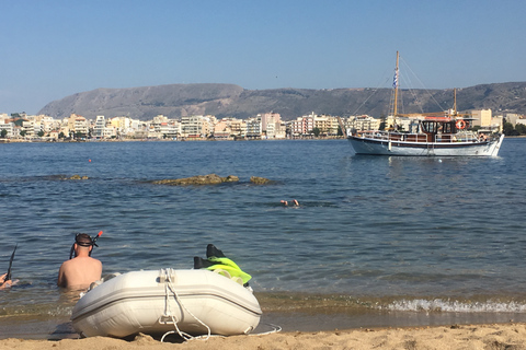 Chania: Boat Cruise to Agioi Theodoroi and Lazaretta Island
