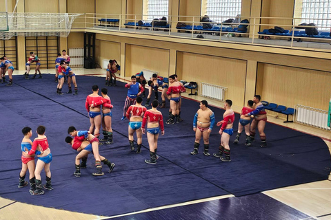 Ulaanbaatar: Mongolian Wrestling Experience with Snacks