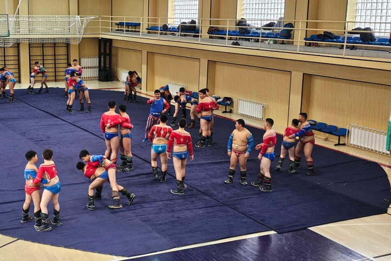 Ulaanbaatar: Mongolian Wrestling Experience with Snacks