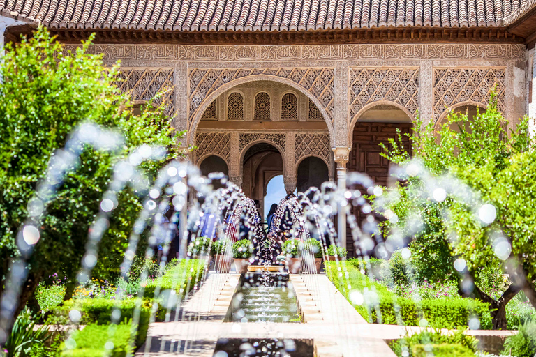 Granada: Alhambra, Nasrid Palaces, and Generalife TourShared Tour in German