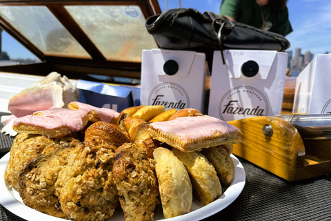 Boston: Söndagsbakelser Söndagsbakelser och prosecco på Boston Harbor