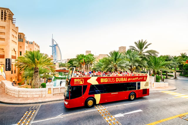 Dubai: 24-48 ore o 5 giorni di autobus crociera Hop-on Hop-off con crociera