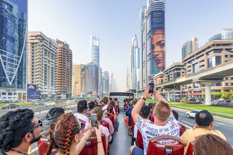 Ντουμπάι: 24-48 ώρες ή 5 ημέρες Hop-On Hop-Off λεωφορείο με κρουαζιέρα