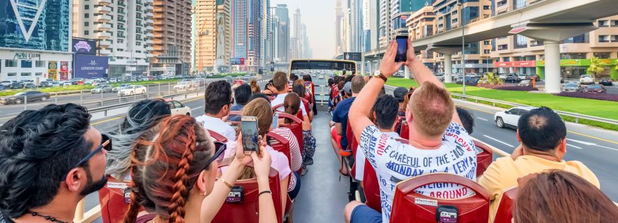 Dubái: recorrido turístico en autobús con paradas libres Big Bus
