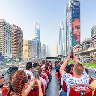Dubai: Excursão turística de ônibus panorâmico em ônibus panorâmico