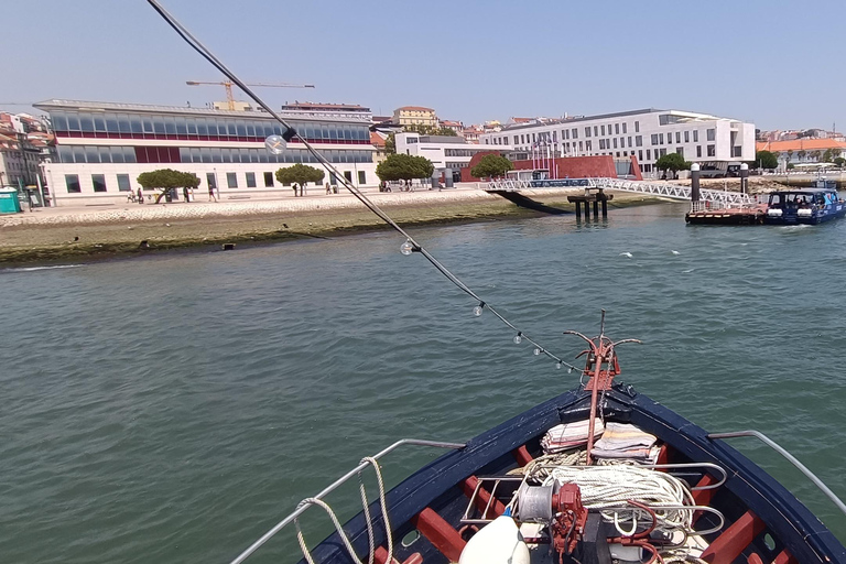 Cascais: Sunset Cruise to Lisbon with Open Bar
