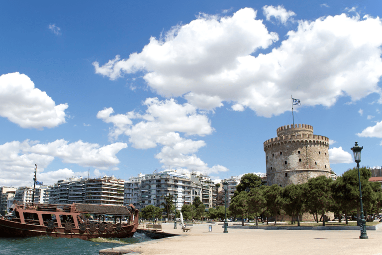 Saloniki: Joga w parku White Tower