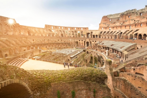 Rome: tour ondergronds Colosseum, Arena & Forum RomanumPrivérondleiding Engels - Ondergrond, Arena & Forum