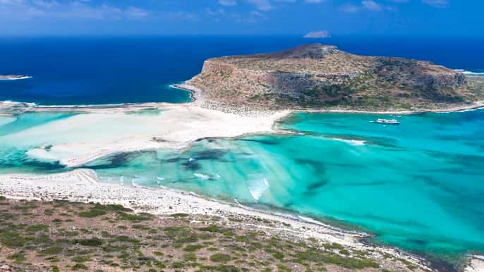 from heraklion area day trip to gramvousa island and balos