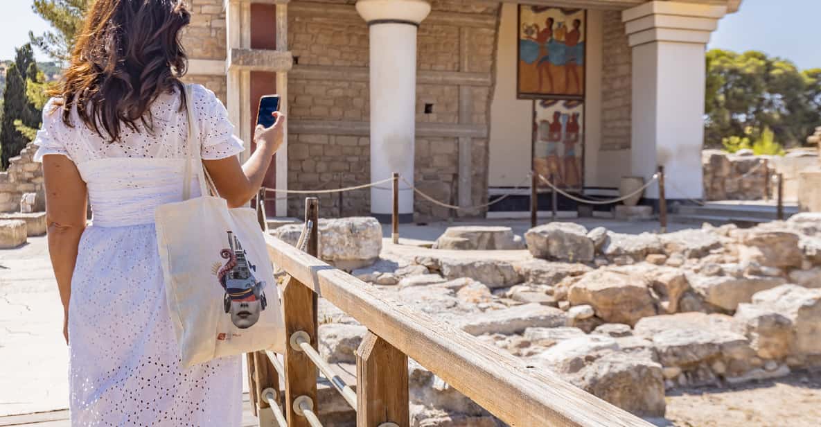 Knossos Palace: Pre-Booked E-Ticket & Smartphone Audio Tour