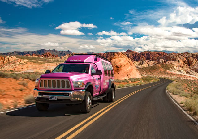 Las Vegas: Valley of Fire Tour im Luxustour-Trekker