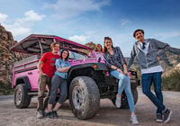 Red Rock Canyon met rocky gap 4x4 avontuur - Housity