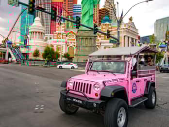 Las Vegas Strip: Jeep-Tour und Riesenrad „High Roller“ Las Vegas Strip: Jeep-Tour und Riesenrad „High Roller“