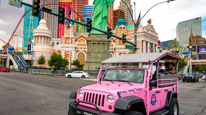 las vegas strip jeep tour and high roller ferris wheel
