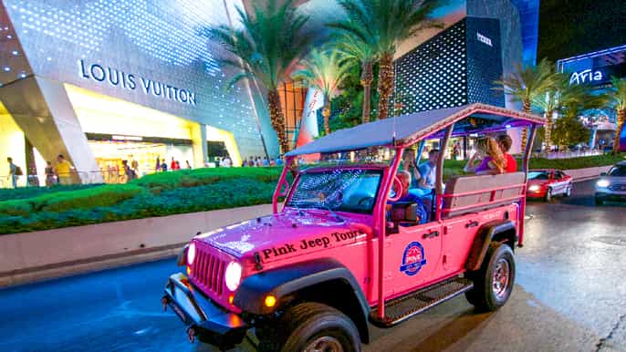 las vegas evening city tour and helicopter flight