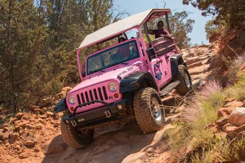 Sedona: Broken Arrow Pink Jeep Tour
