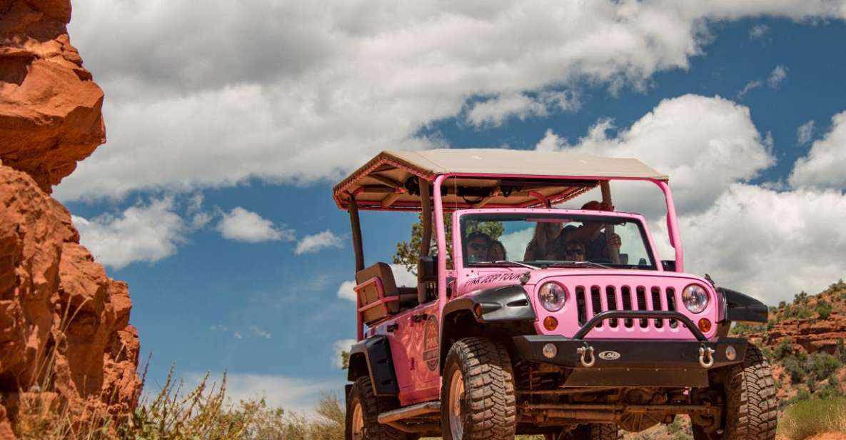 Sedona: Vakker tur i rosa jeep