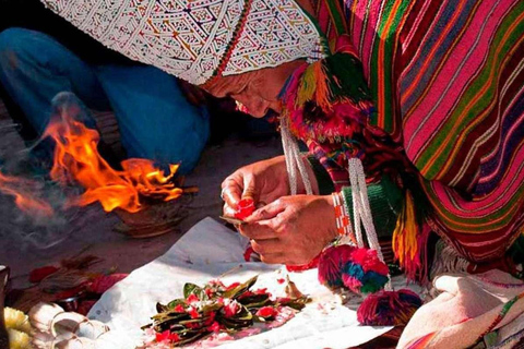 Laguna Huayllarcocha Vuurceremonie