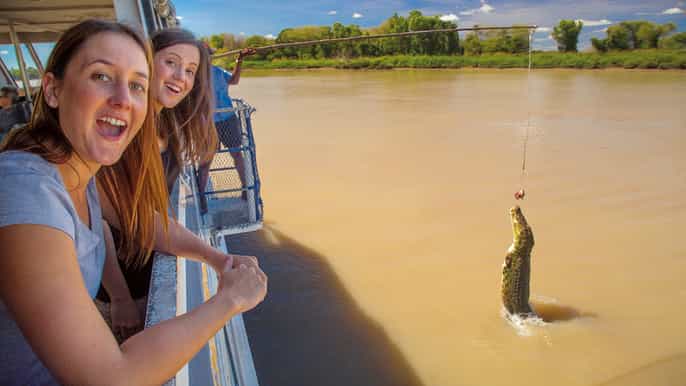 darwin crucero por el río adelaida de medio día de salto crocs