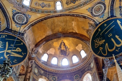 Istanbul : Sainte-Sophie et Mosquée bleue en petit groupeVisite privée de 4 h en allemand