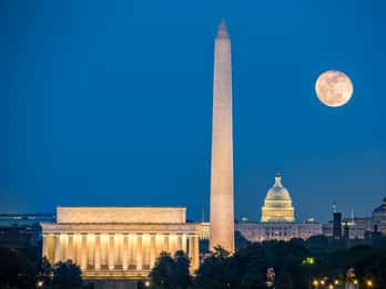 Washington, DC: Abend-Tour im Open-Top-Bus Washington, DC: Abend-Tour im Open-Top-Bus