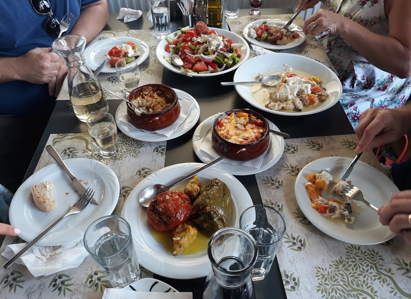 Chania: Milia-bjergtur med frokost og olivenolie/vinsmagning