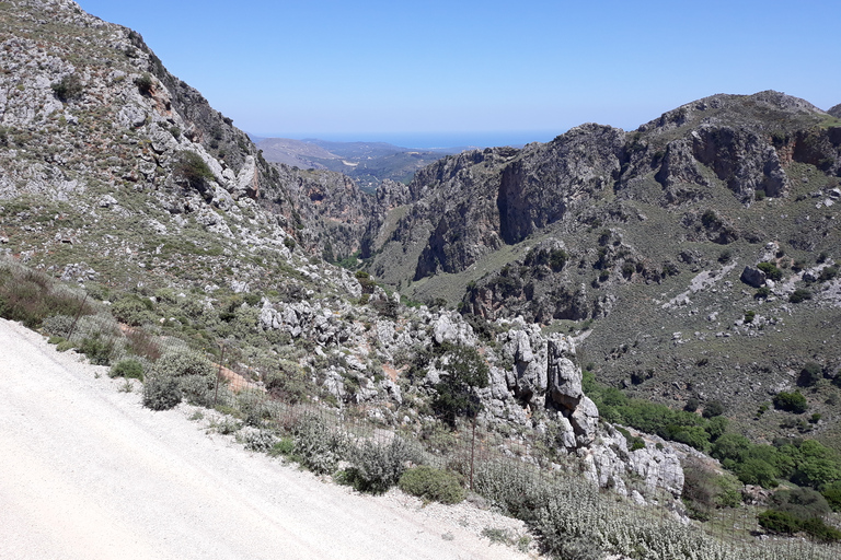 Chania: Excursão à montanha Milia com almoço e degustação de azeite de oliva e vinho