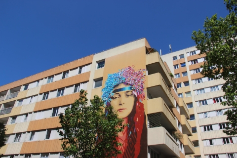 Parijs: straatkunst in het 13de arrondissement