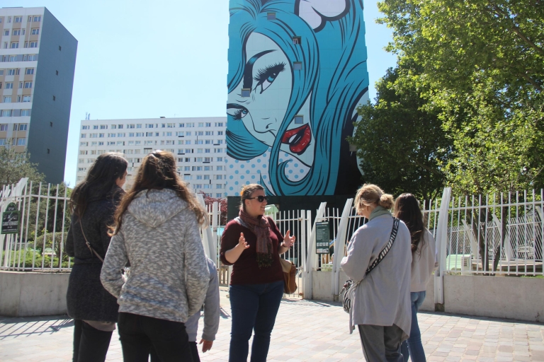 Parijs: straatkunst in het 13de arrondissement