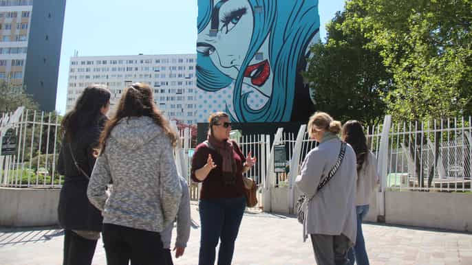 paris street art tour street art in the 13th district
