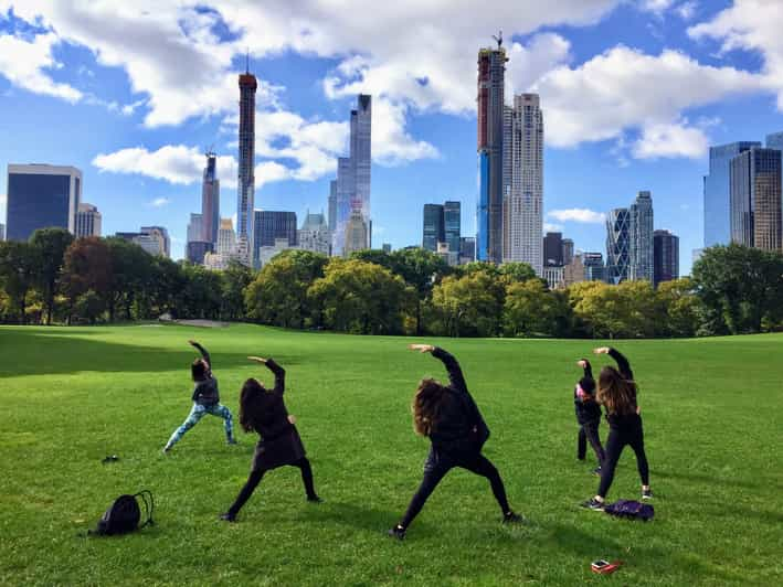 New York City Central Park Yoga and Walking Tour GetYourGuide