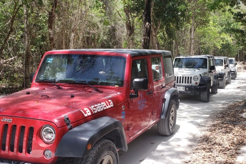 Cozumel: excursión privada en jeep por la costaPunto de encuentro de la terminal de cruceros de Punta Langosta