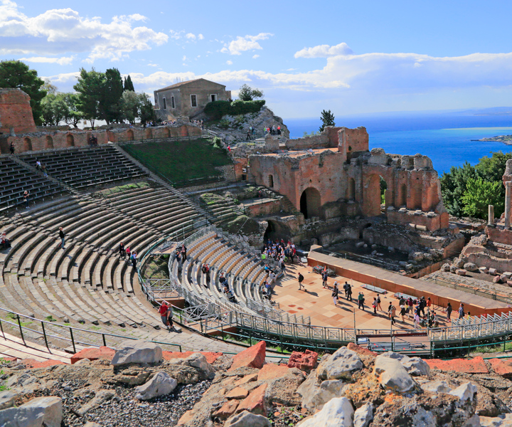 Da Tropea: tour di un'intera giornata a Taormina