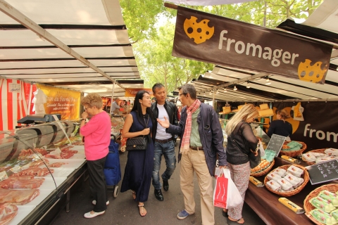 Wizyta na rynku i lekcja gotowania z paryskim szefem kuchniWizyta na rynku i lekcje gotowania w niedziele i święta