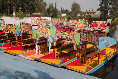 Mexico City Tour and Xochimilco Canal Boat Ride