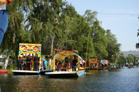 Mexico-Stad: Nationaal Paleis en Xochimilco Canal Boat Ride