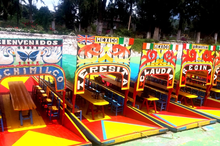 Mexico-Stad: Nationaal Paleis en Xochimilco Canal Boat Ride