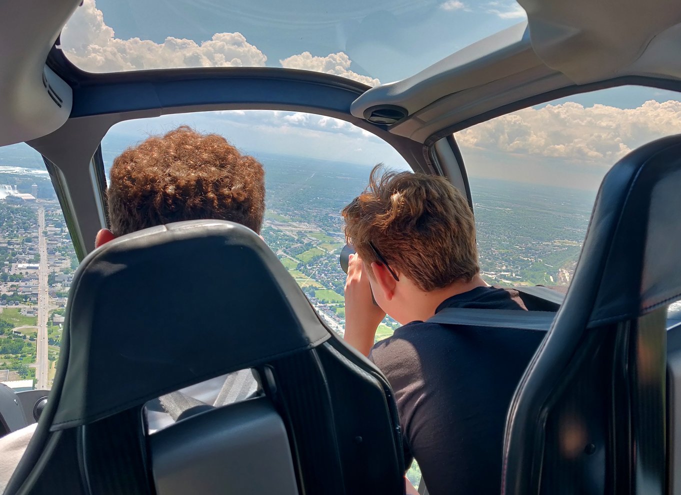 Niagara Falls, Canada: Naturskøn helikoptertur