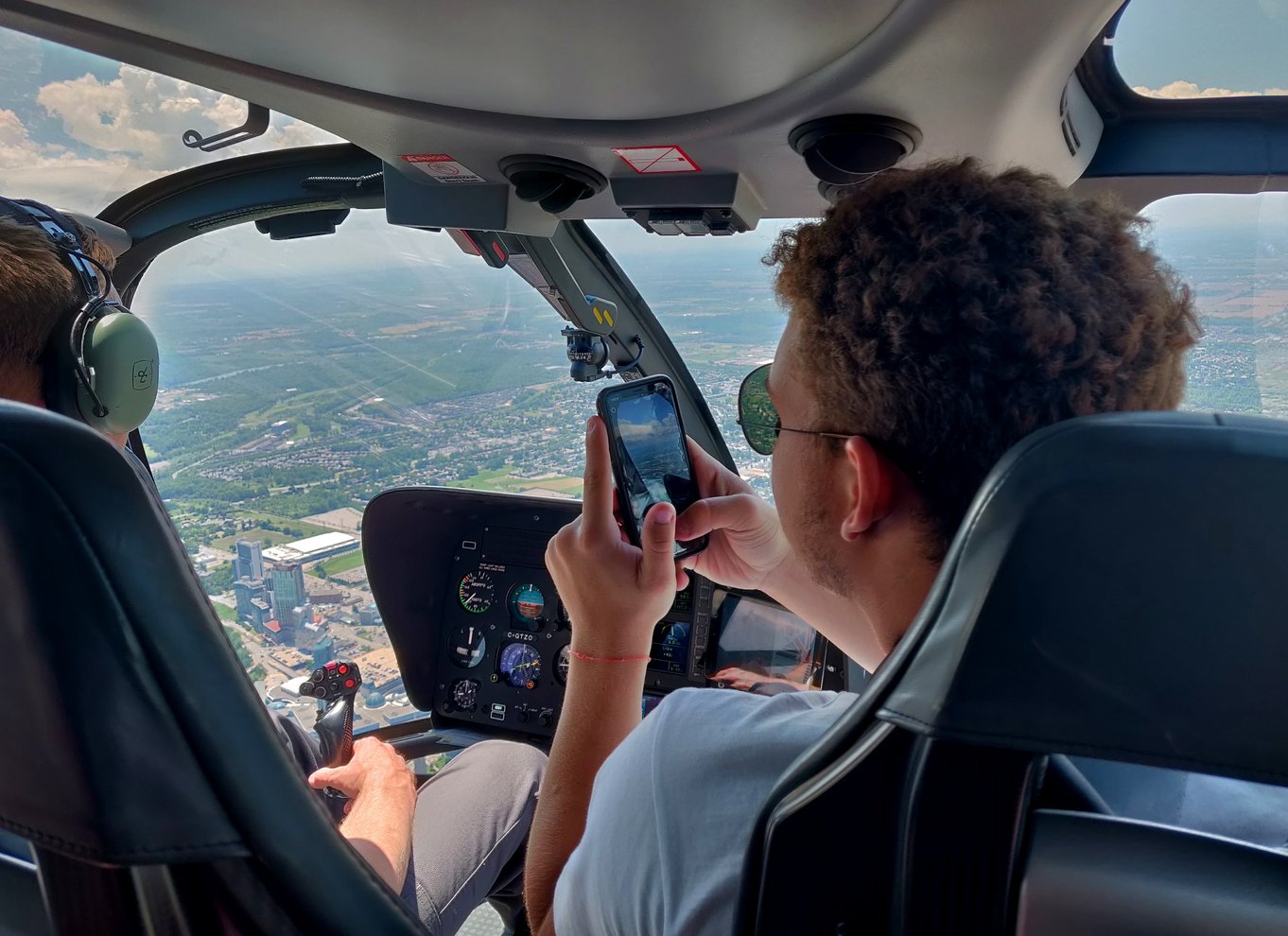 Niagara Falls, Canada: Naturskøn helikoptertur